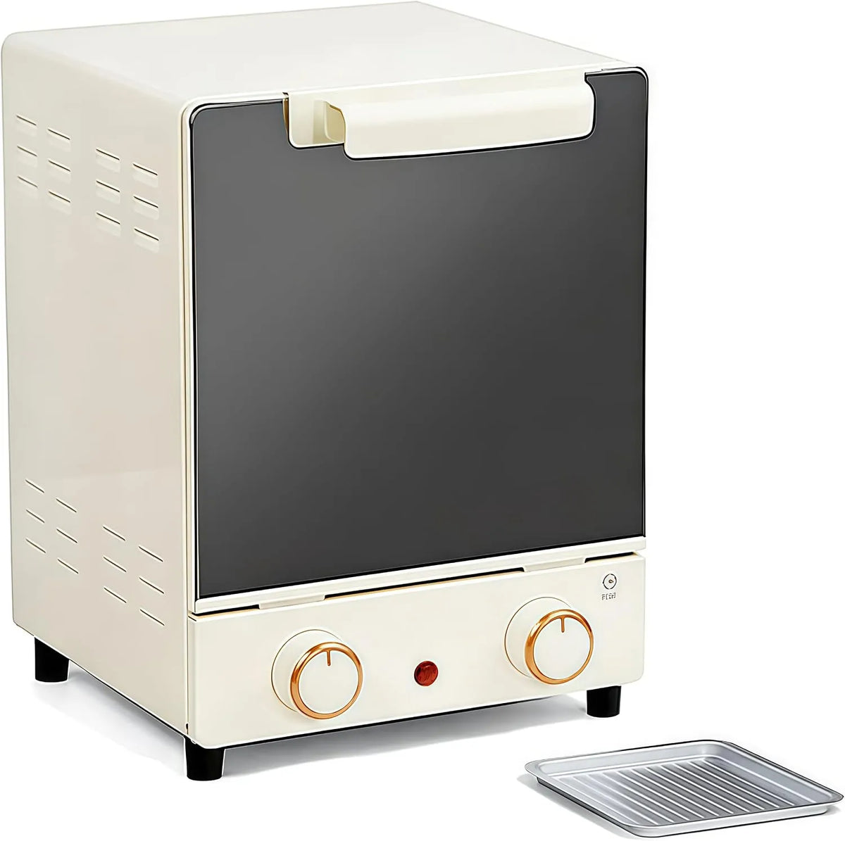 Four électrique, 15 L, minuteur, gril, 3 niveaux, revêtement antiadhésif, minuterie de 60 minutes et intérieur antiadhésif pour la cuisson