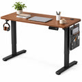 Bureau réglable en hauteur en bois et métal 120x60 cm