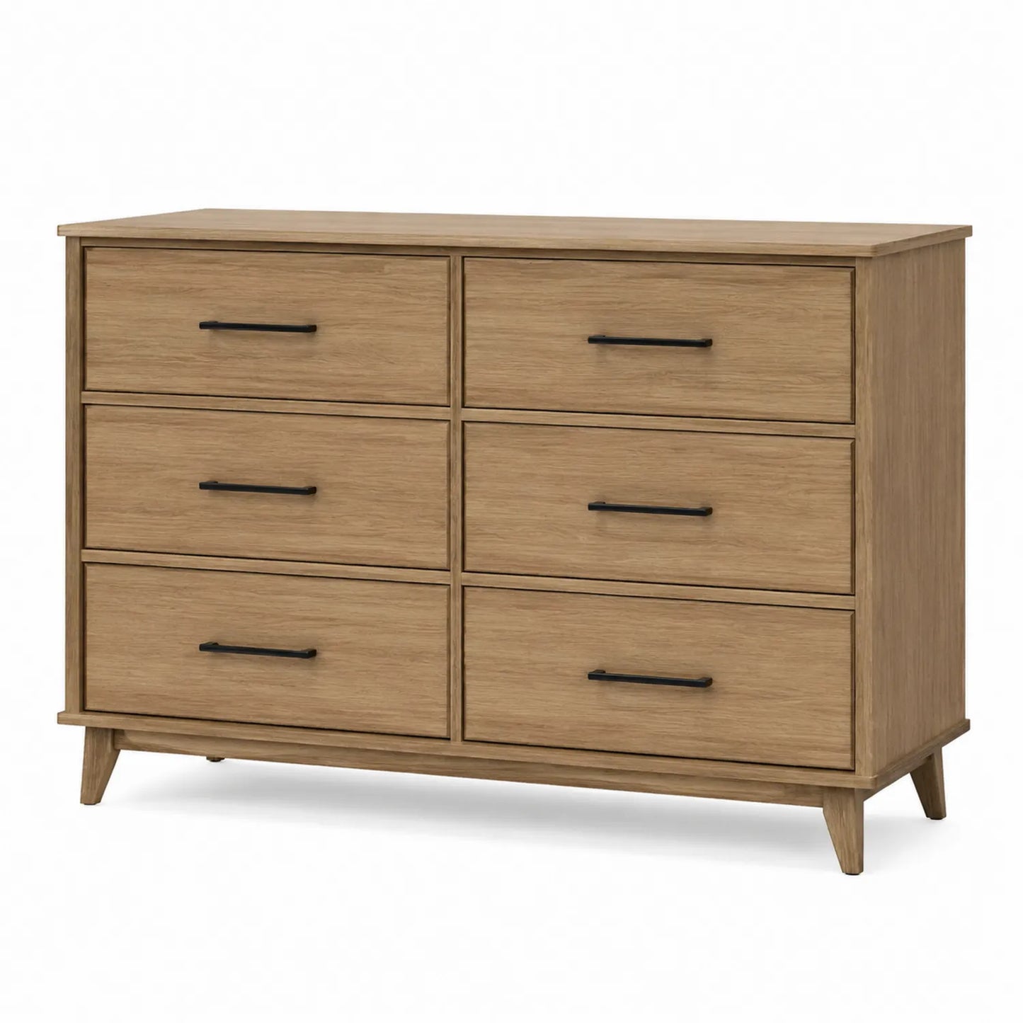 Commode en bois 6 tiroirs