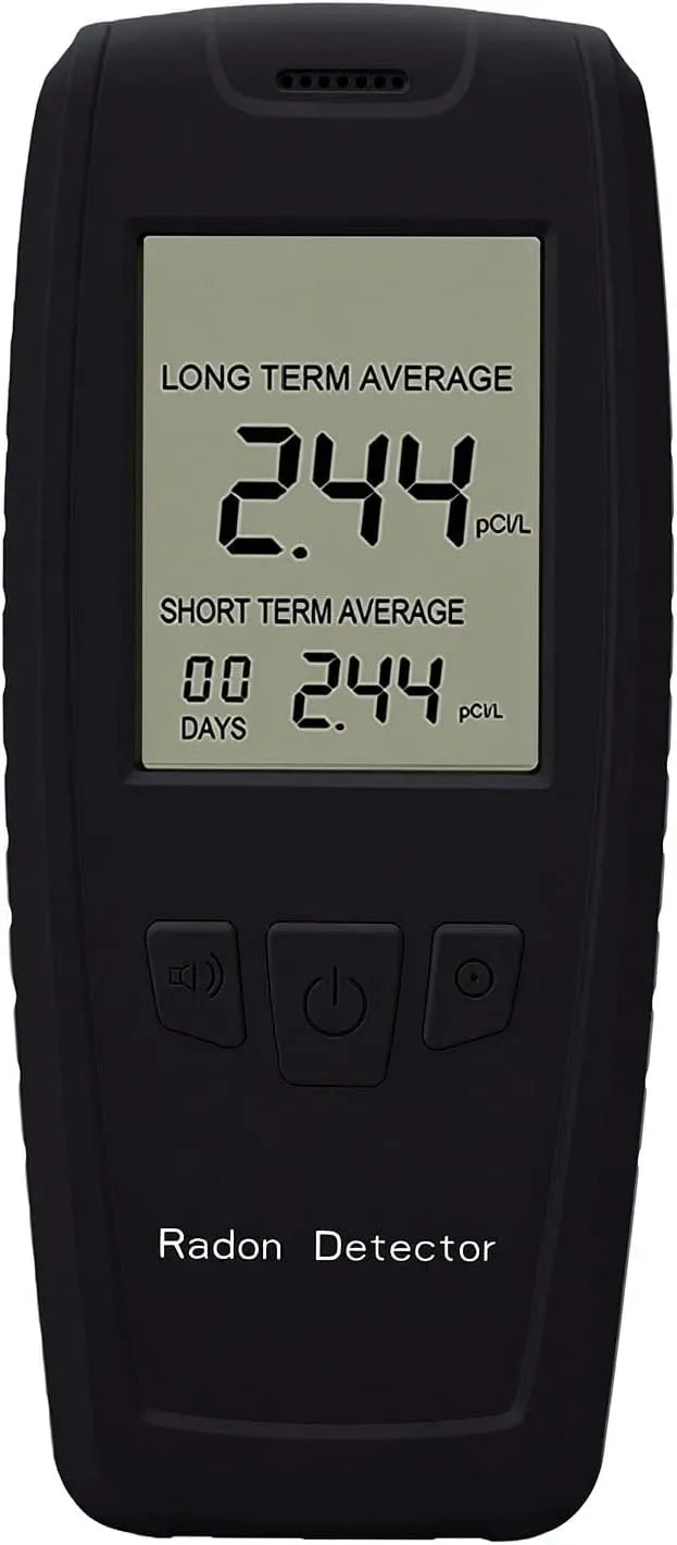 Moniteur 270pCi/L, portable, écran LCD, écran PC, Fafeicy Détecteur de Radon Portable 0 à