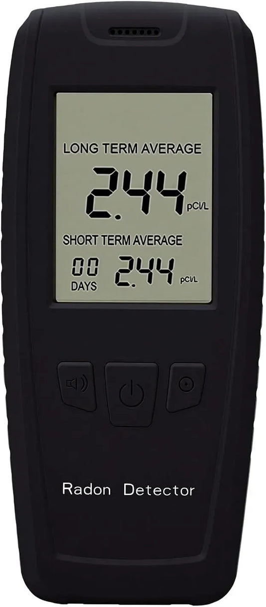 Moniteur 270pCi/L, portable, écran LCD, écran PC, Fafeicy Détecteur de Radon Portable 0 à
