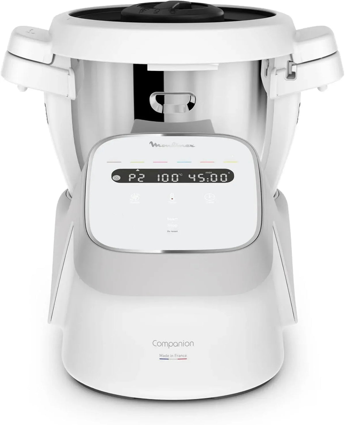 Moulinex Cuiseur, Robot, 3 L, 12 programmes, gris, pour 10 personnes