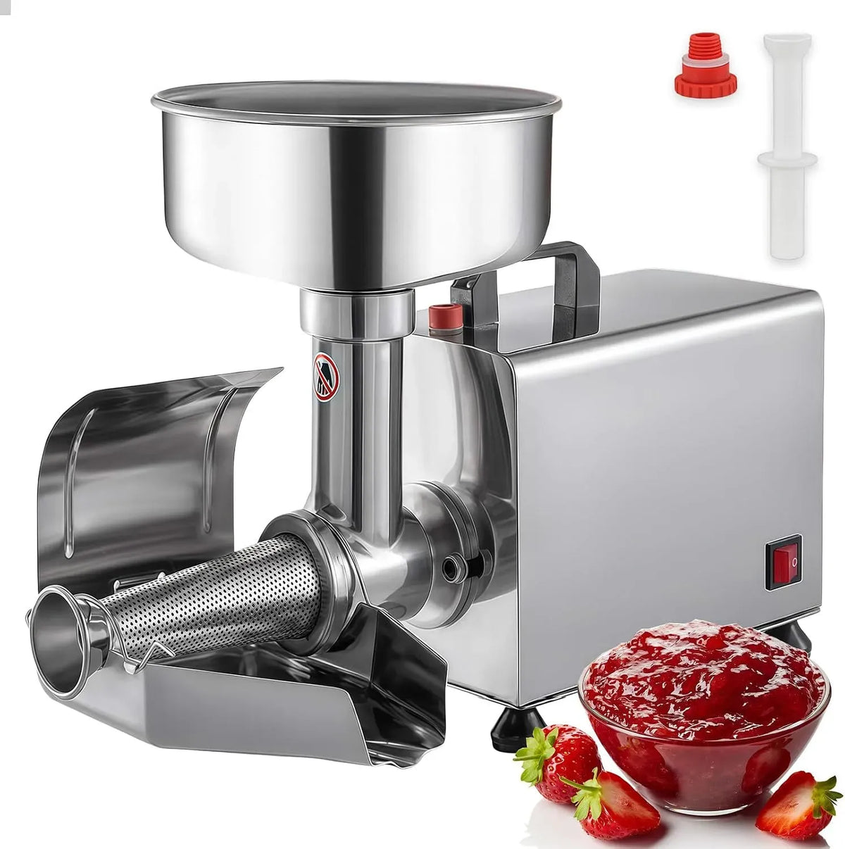 Machine à Confiture, Presse, 450 W, professionnel, restaurant, acier inoxydable, pour Fruits Tendres, BANGBANGJI