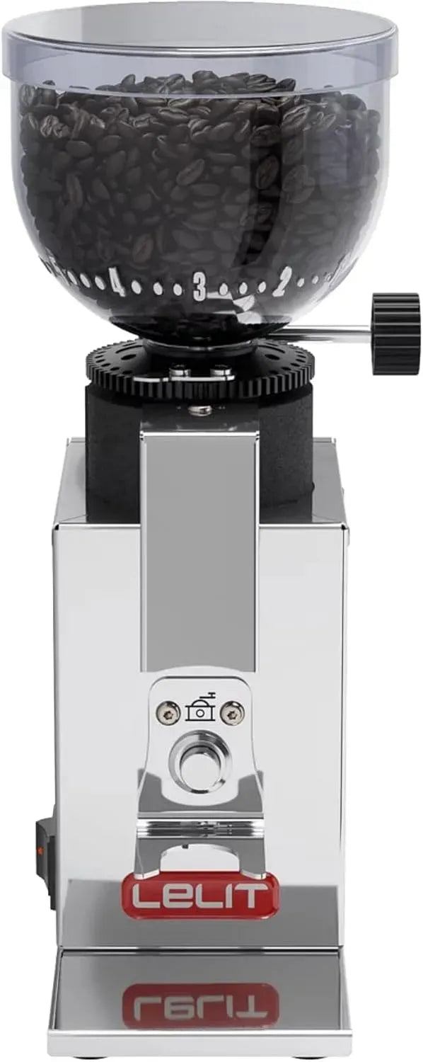 PL043MMIUK Moulin, broyeur à grains de café, 38 mm, acier inoxydable, LELIT